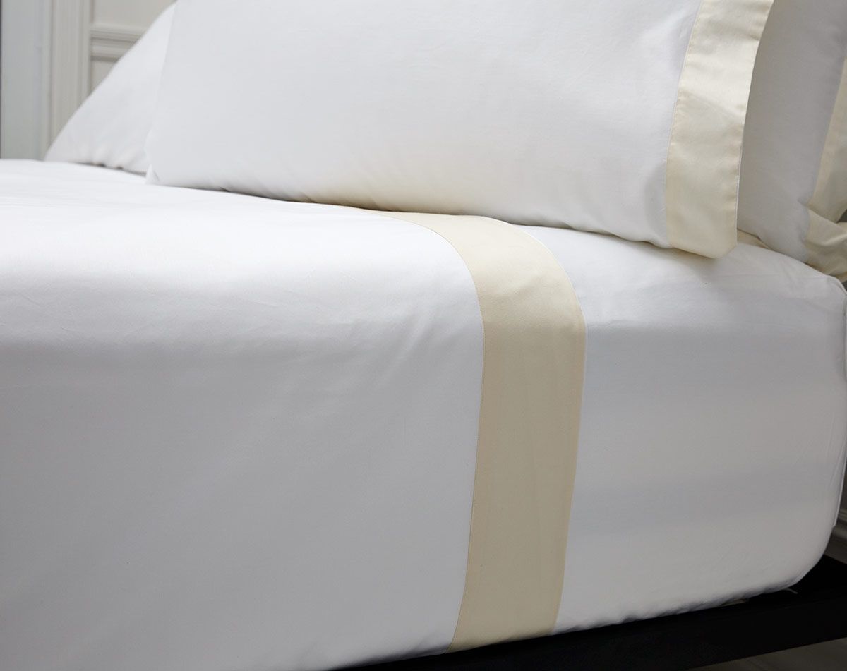 Bettlaken Champagner