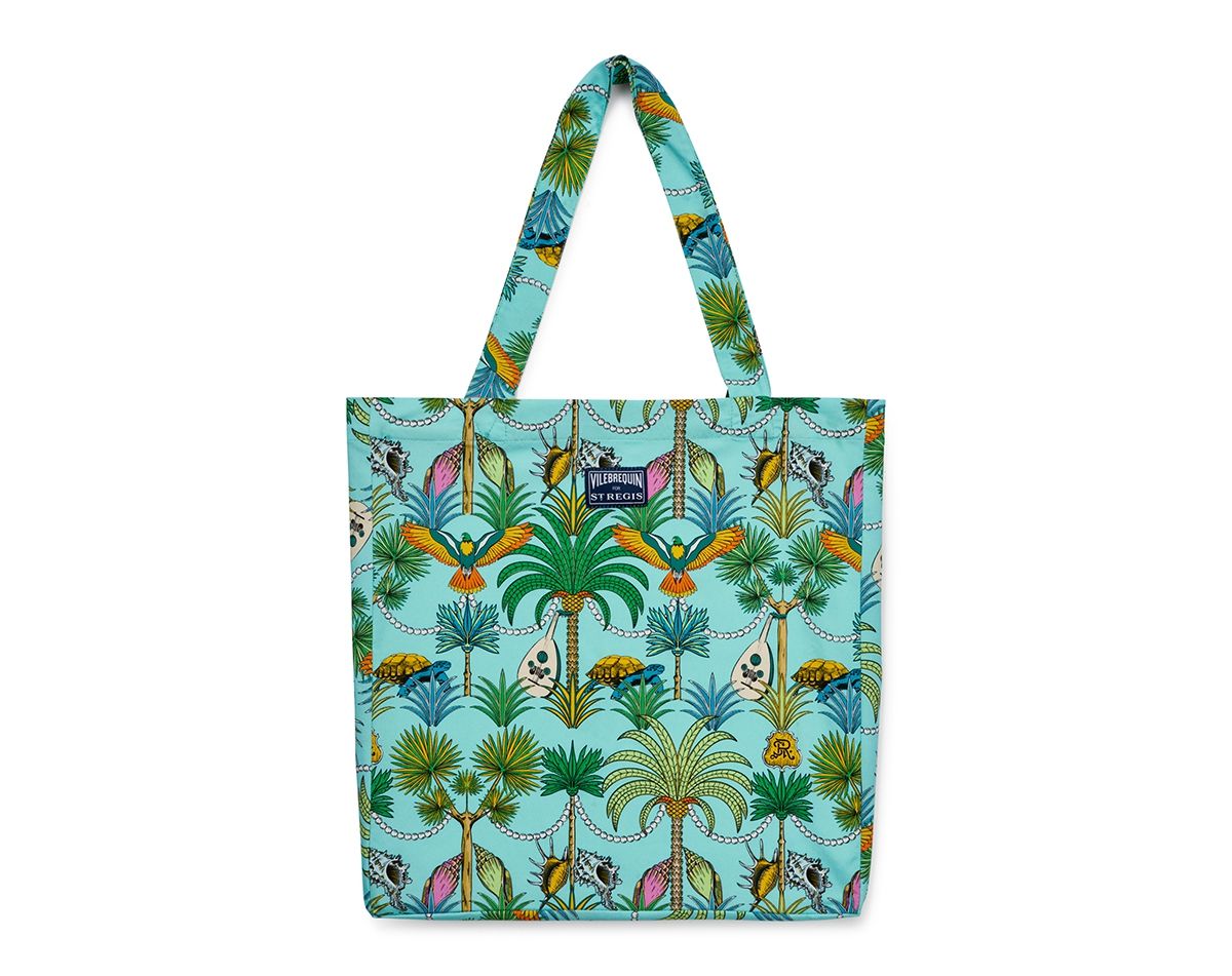 Bedruckter Leinenbeutel Balade von Vilebrequin für St. Regis Red Sea